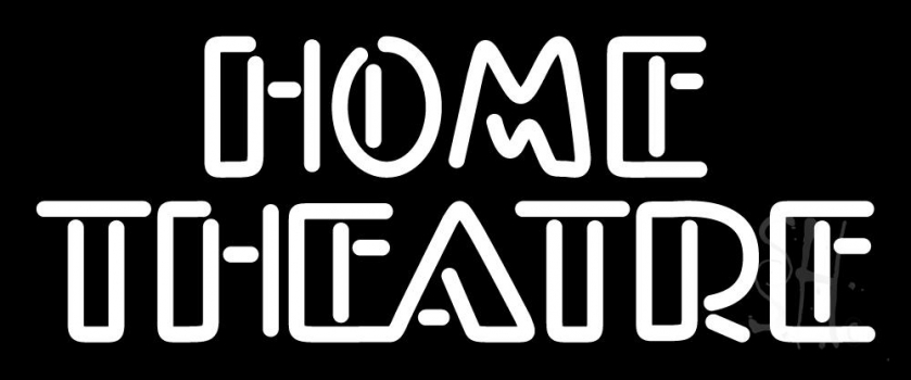 Home Theatre Neon Sign