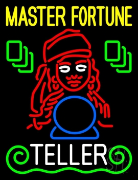 Master Fortune Teller Neon Sign