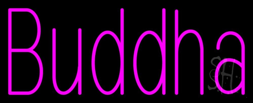 Pink Buddha Neon Sign