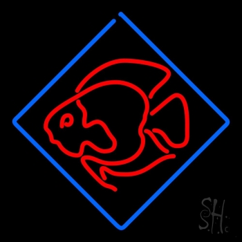 Fish Logo Neon Sign