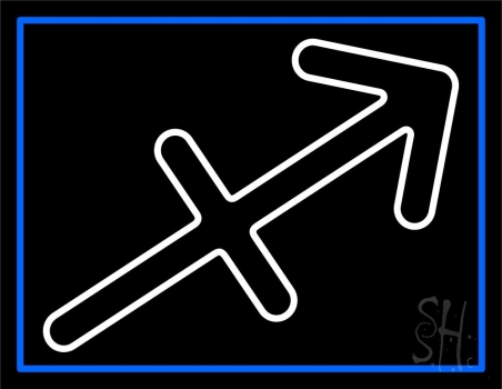 Sagittarius Zodiac Neon Sign