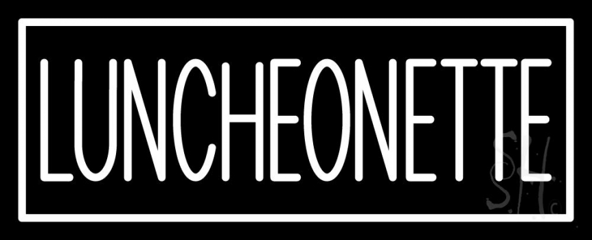 Luncheonette Double Stroke Neon Sign