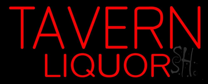 Tavern Liquor Neon Sign