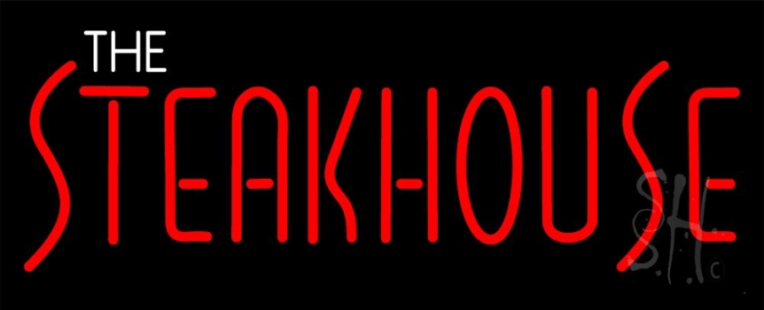 The Steakhouse Neon Sign