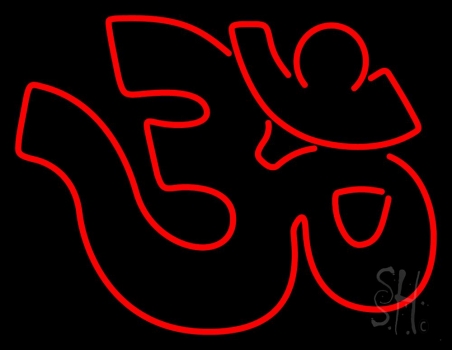 Om Neon Sign