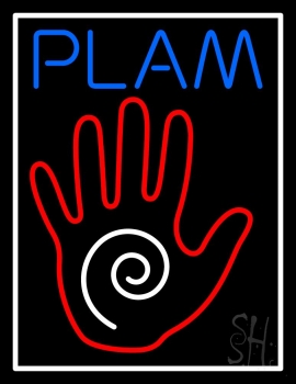 Red Palm Neon Sign