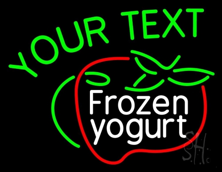 Custom Frozen Dessert Neon Sign