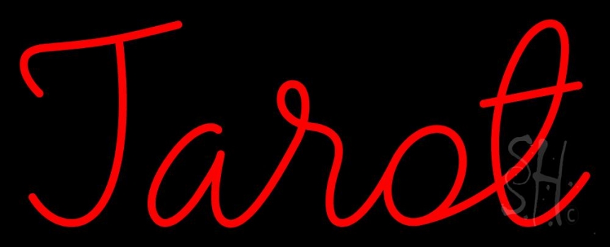 Red Tarot Neon Sign