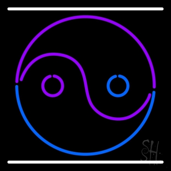 Taoist With Line Neon Sign