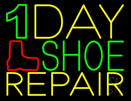 1 Day Repair Neon Sign