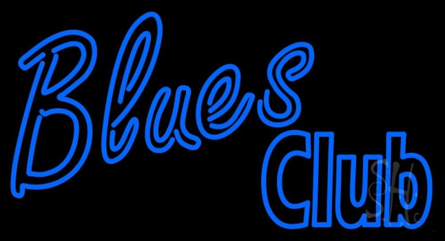 Blues Club Neon Sign