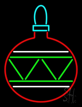 Christmas Bulb Neon Sign