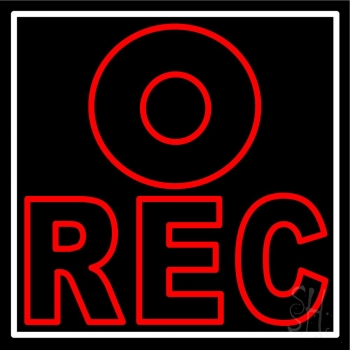 Rec Neon Sign