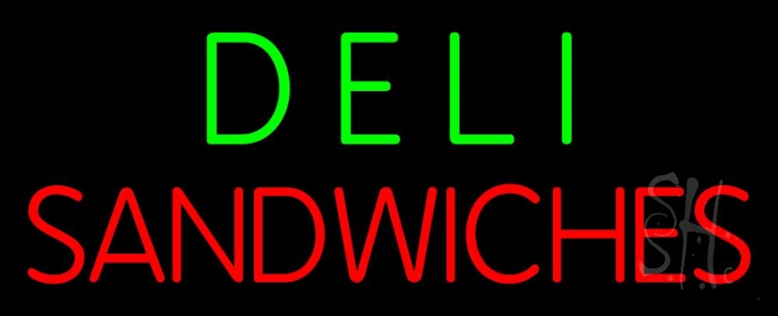 Deli Sandwiches Neon Sign