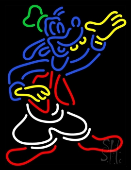 Goofy Logo Neon Sign