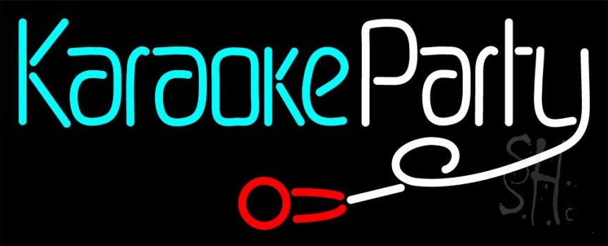 Karaoke Party Neon Sign