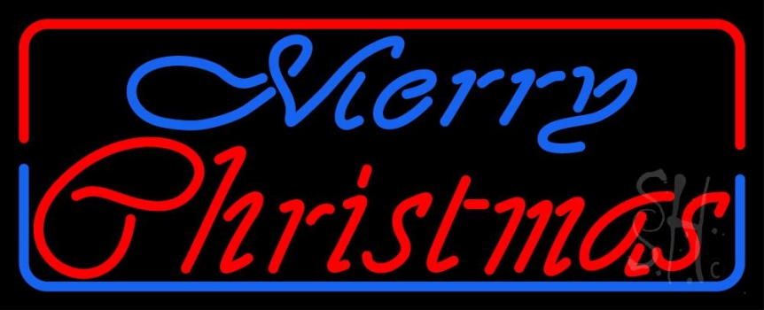 Merry Christmas Neon Sign