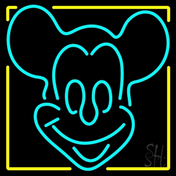 Red Mickey Neon Sign