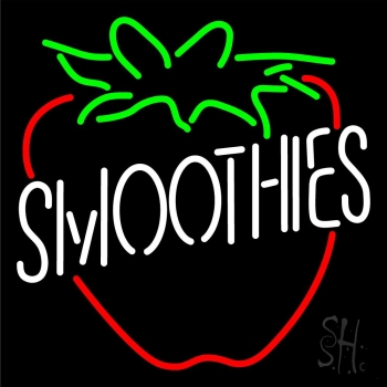 Smoothies Logo Neon Sign