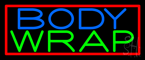 Body Wrap Neon Sign