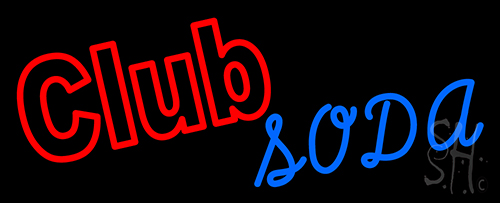 Club Soda Neon Sign