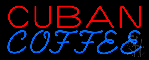 Cuban Coffee Neon Sign
