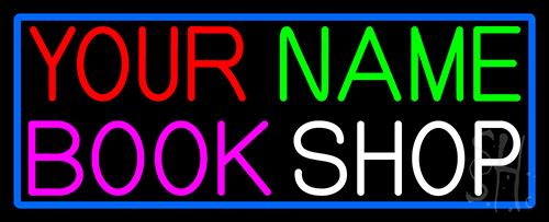 Custom Book Shop Neon Sign