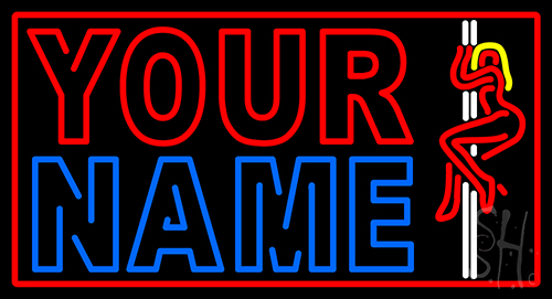 Custom Girl Logo Neon Sign