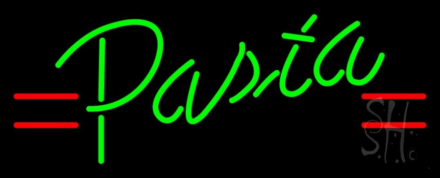 Green Pasta Neon Sign