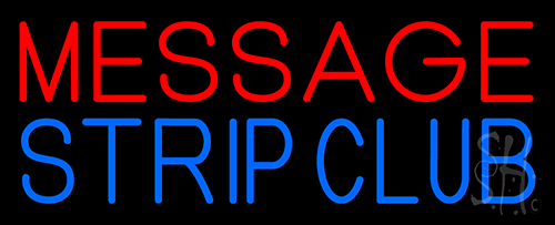 Custom Strip Club Neon Sign