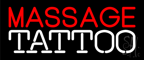 Custom Tattoo Design Neon Sign