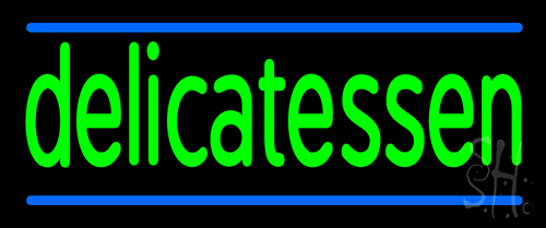 Delicatessen Neon Sign