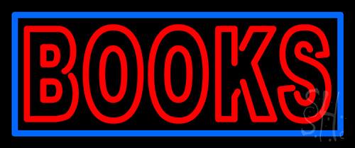 Double Stroke Books Neon Sign