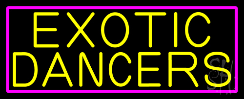 Exotic Dancers Neon Sign