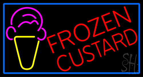 Frozen Custard Neon Sign