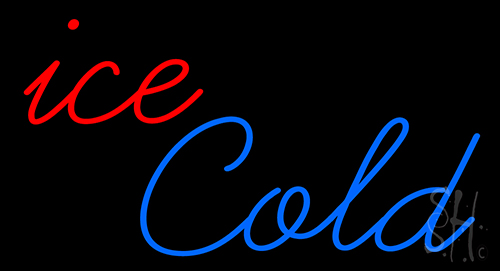 Ice Cold Neon Sign
