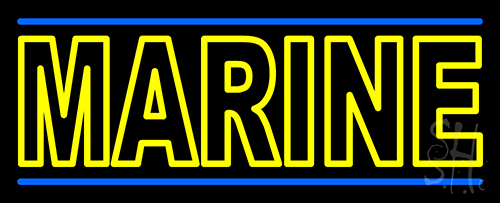 Marine Neon Sign