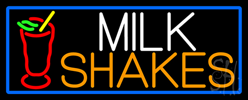 Milk Shakes Neon Sign