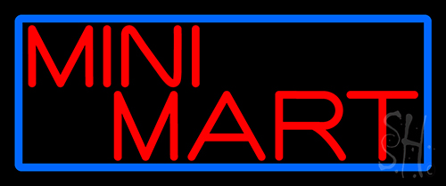 Mini Mart Neon Sign