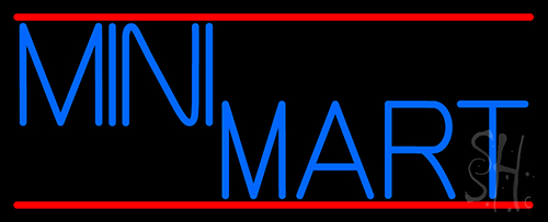 Mini Mart Neon Sign
