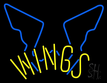 Wings Neon Sign