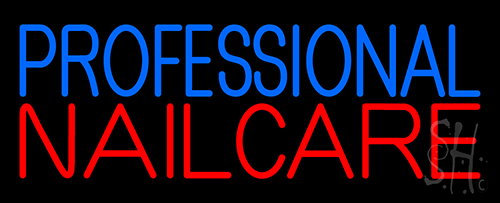 Professional Nail Care Neon Sign