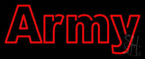 Red Army Neon Sign