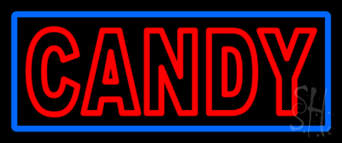 Red Candy Neon Sign