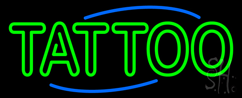 Round Tattoo Neon Sign