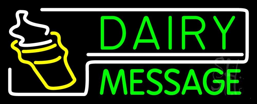 Custom Dairy Neon Sign