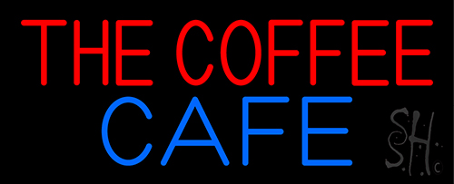 The Coffee Cafe Neon Sign