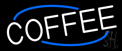 White Coffee Neon Sign