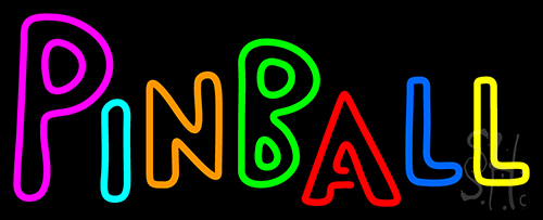 Double Stroke Pinball 1 Neon Sign