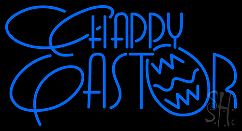 Happy Easter 1 Neon Sign